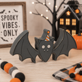 9" Reversible Chunky Wood Shape - Bat