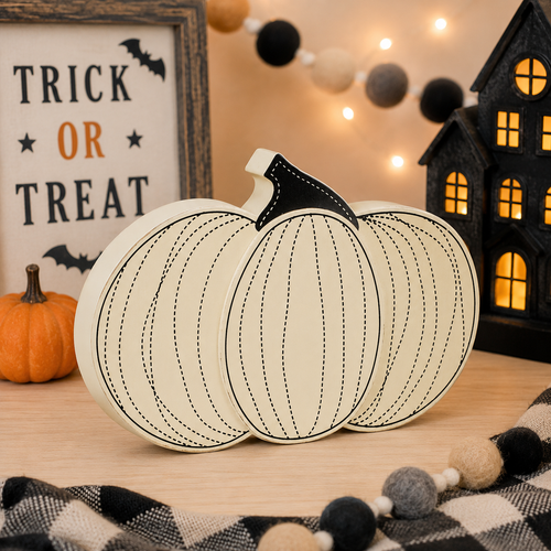 10" Chunky Wood Shape - Jack-O'-Lantern