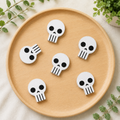 Letterboard Wood Shape Icons - Skulls (Set of 6)