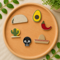 Letterboard Wood Shape Icons - Mexico (Set of 6)