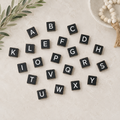 Letterboard Letter Tile Set - Black (110 Pieces)