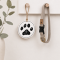 3" Reversible Wood Tag - Fur Mama | White and Black