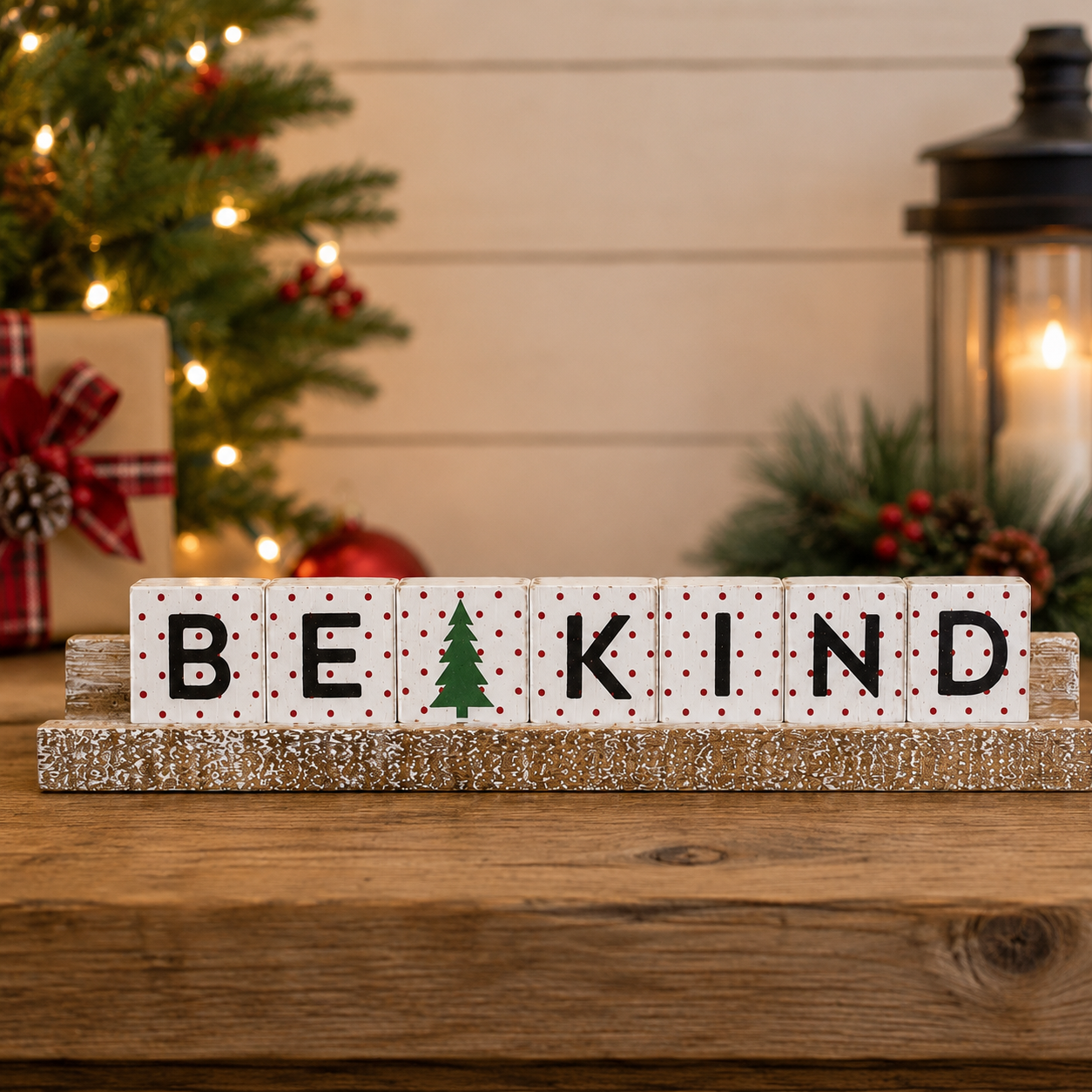 12" Wood Ledge Kit - Be Kind