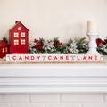 28" Wood Ledge Kit - Candy Cane Lane | Multicolor