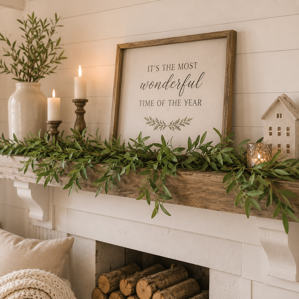 5ft Olive Garland - Green | Ollie Olive Collection