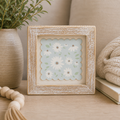 5" Reversible Wood Frame Sign - Daisy