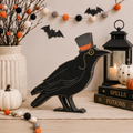 10" Reversible Chunky Wood Shape - Raven | Sweet and Spooky Collection